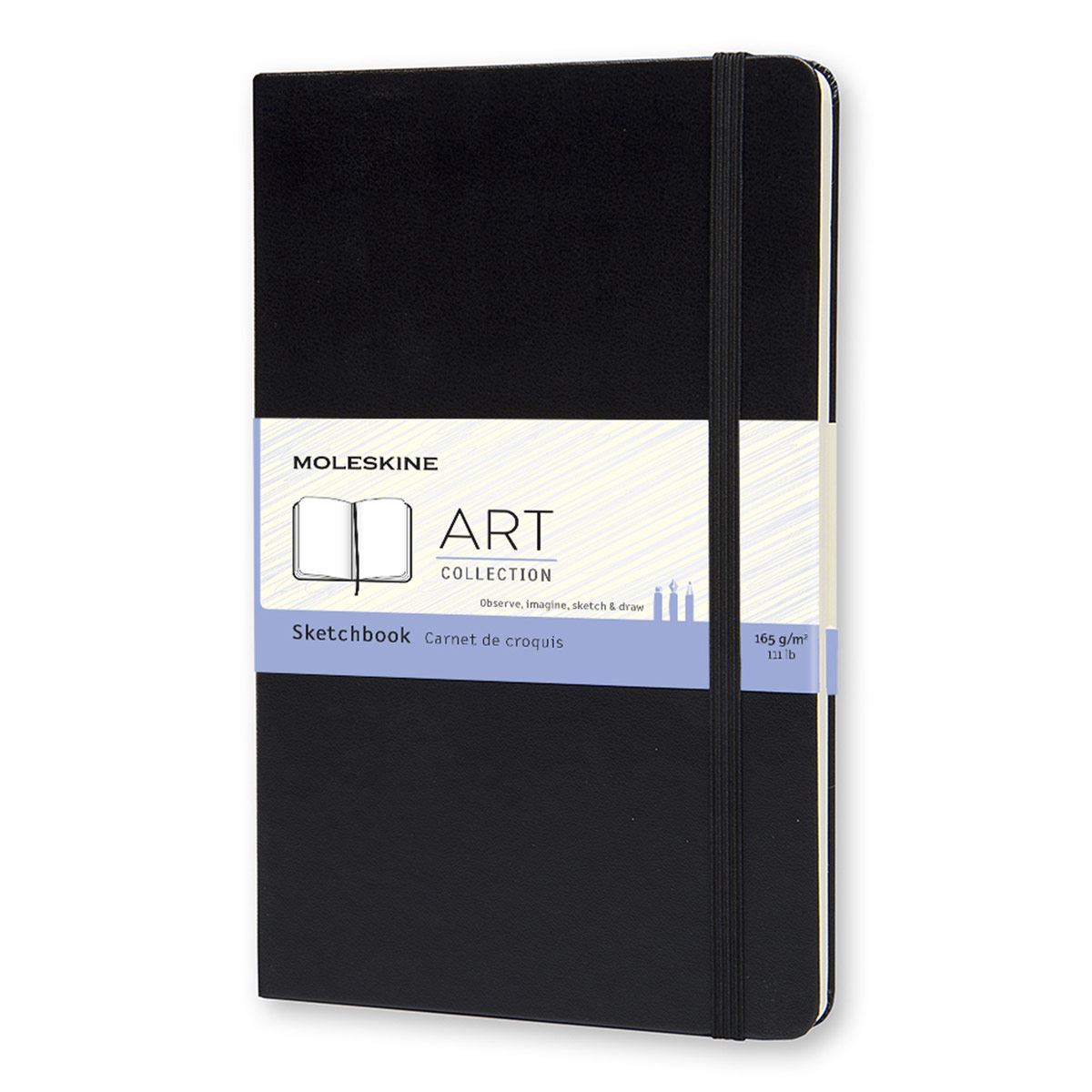 Block de dibujo grande negro image number null