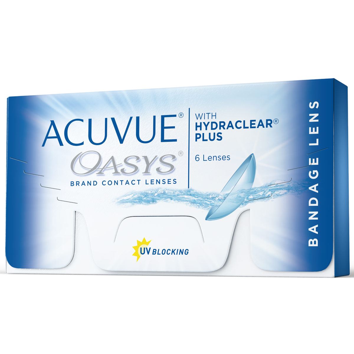 Lentes de contacto Acuvue Oasys 8.4 +0.00 Bandage image number null