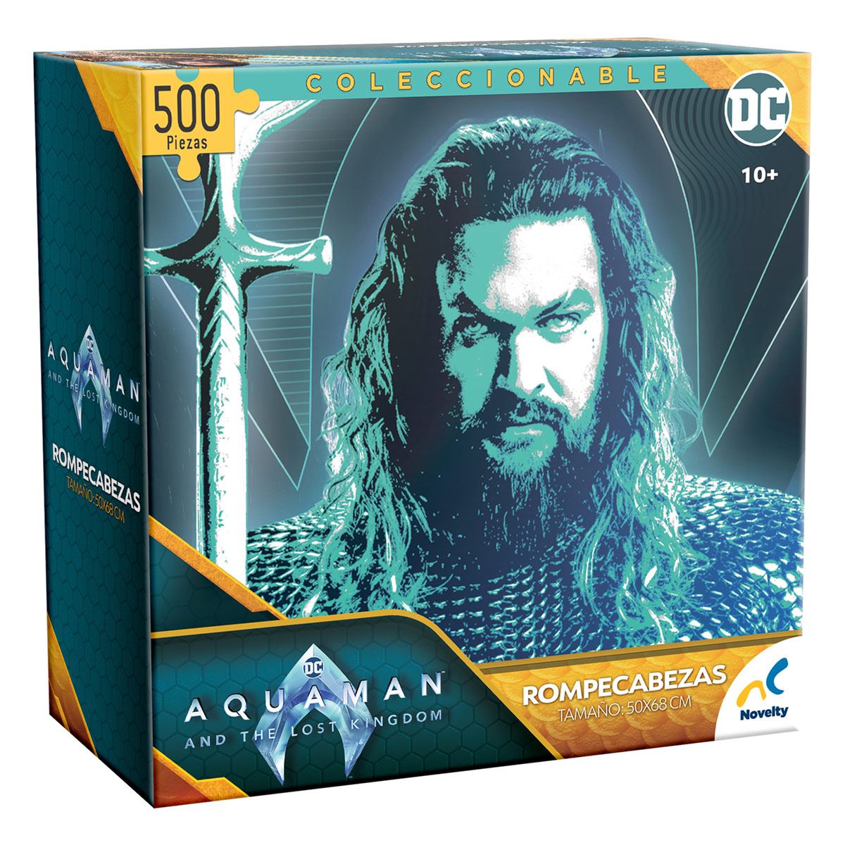 Rompecabezas Coleccionable Aquaman 500 piezas image number null