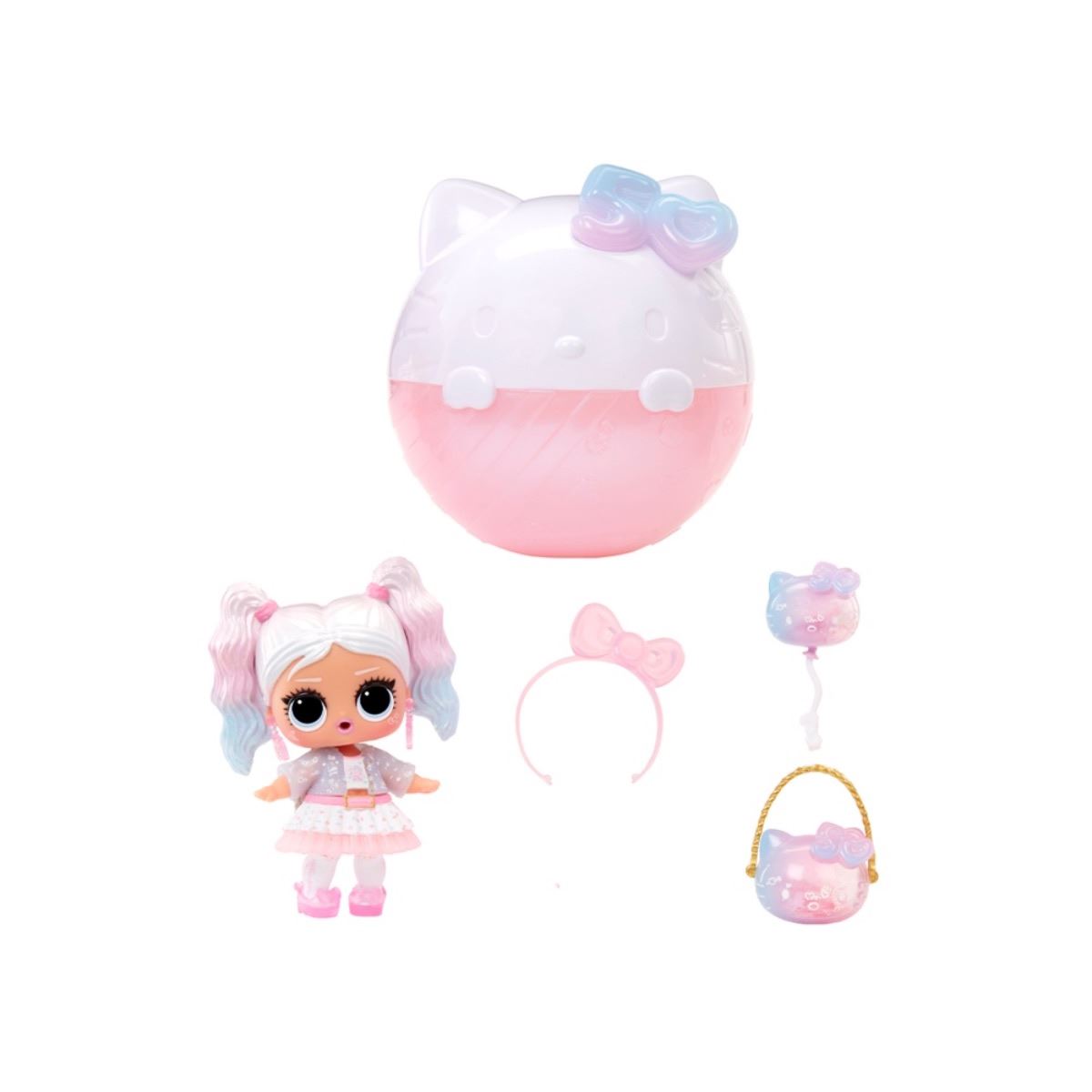 Muñeca Miss Pearly Edición L.O.L. Surprise Loves Hello Kitty Tot image number null