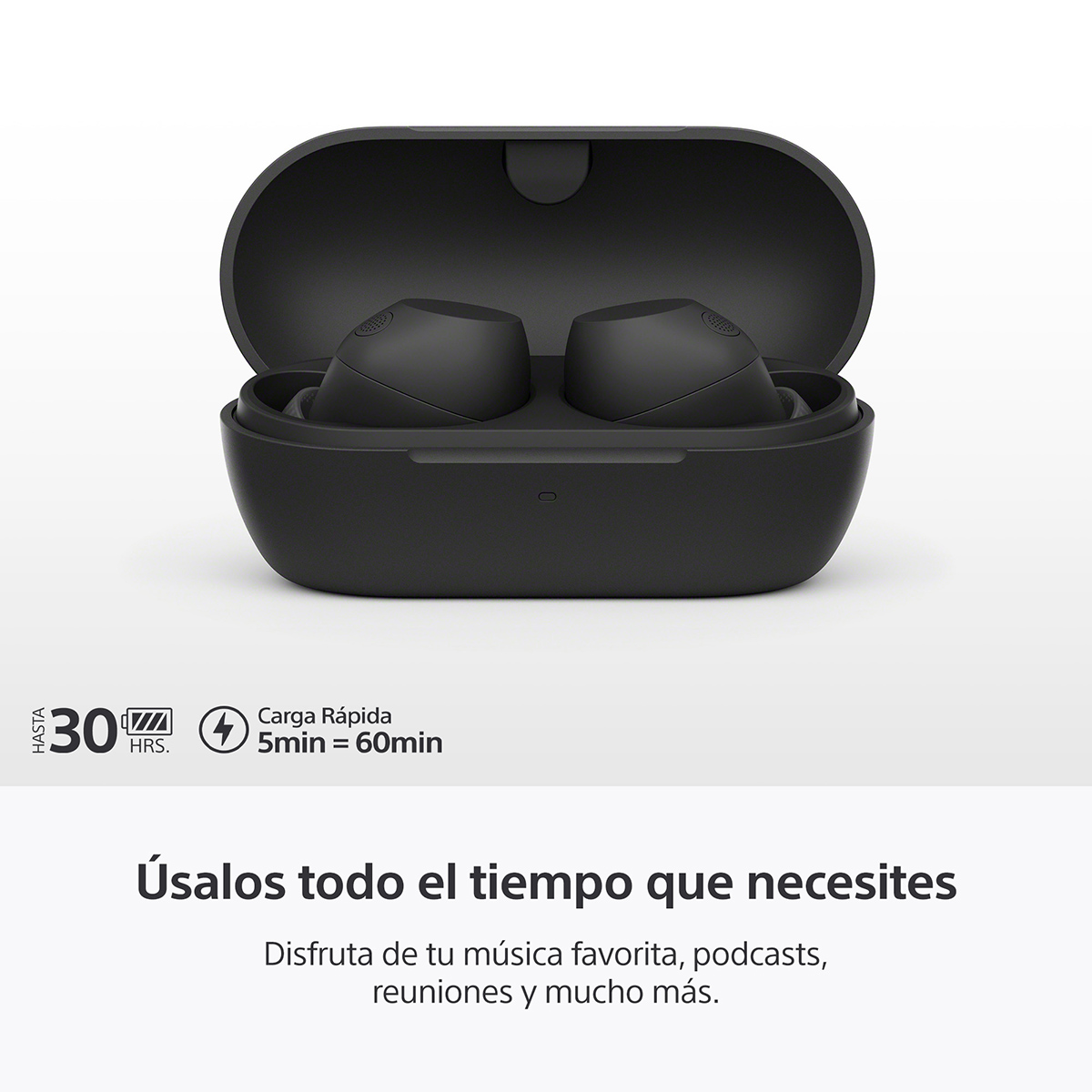 Audífonos Inálmbricos Sony WF-C710N Negros image number null