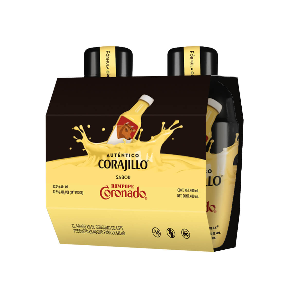 Auténtico Corajillo sabor Rompope Coronado image number null