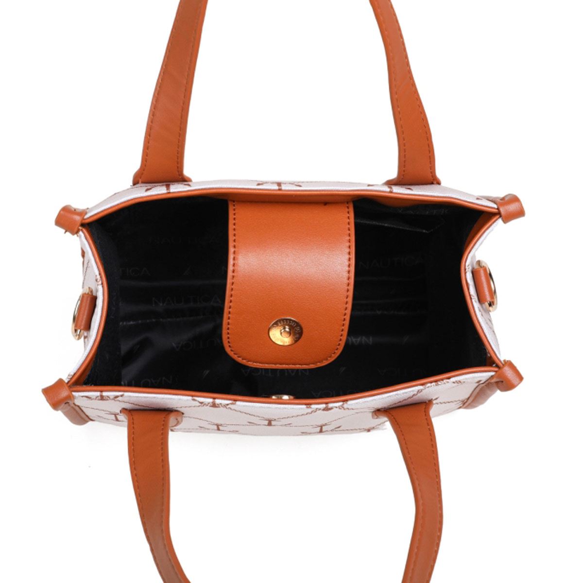 Bolso Mini Tote N&aacute;utica Naranja para Mujer image number null