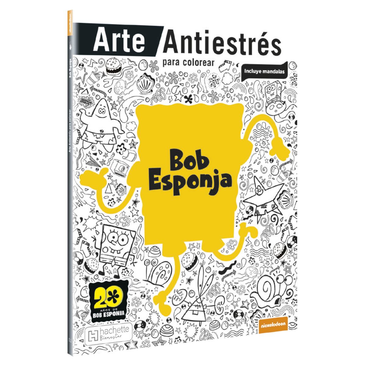 Bob Esponja Arte antiestrés image number null