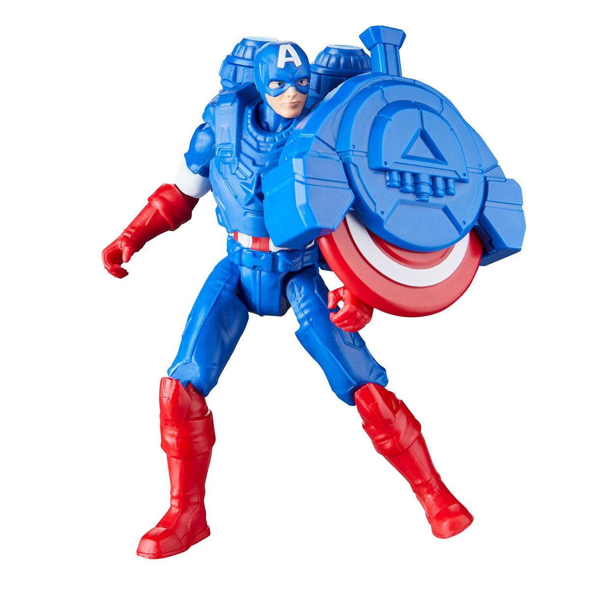 Figura de acci&oacute;n Marvel Epic Hero Capit&aacute;n Am&eacute;rica con Equipo Batalla image number null