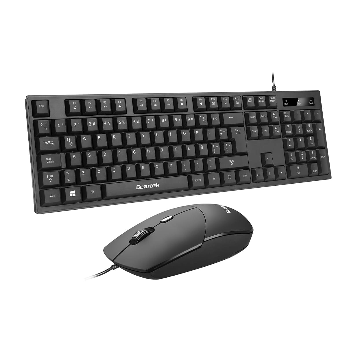 Kit Geartek Teclado+Mouse Al&aacute;mbrico image number null
