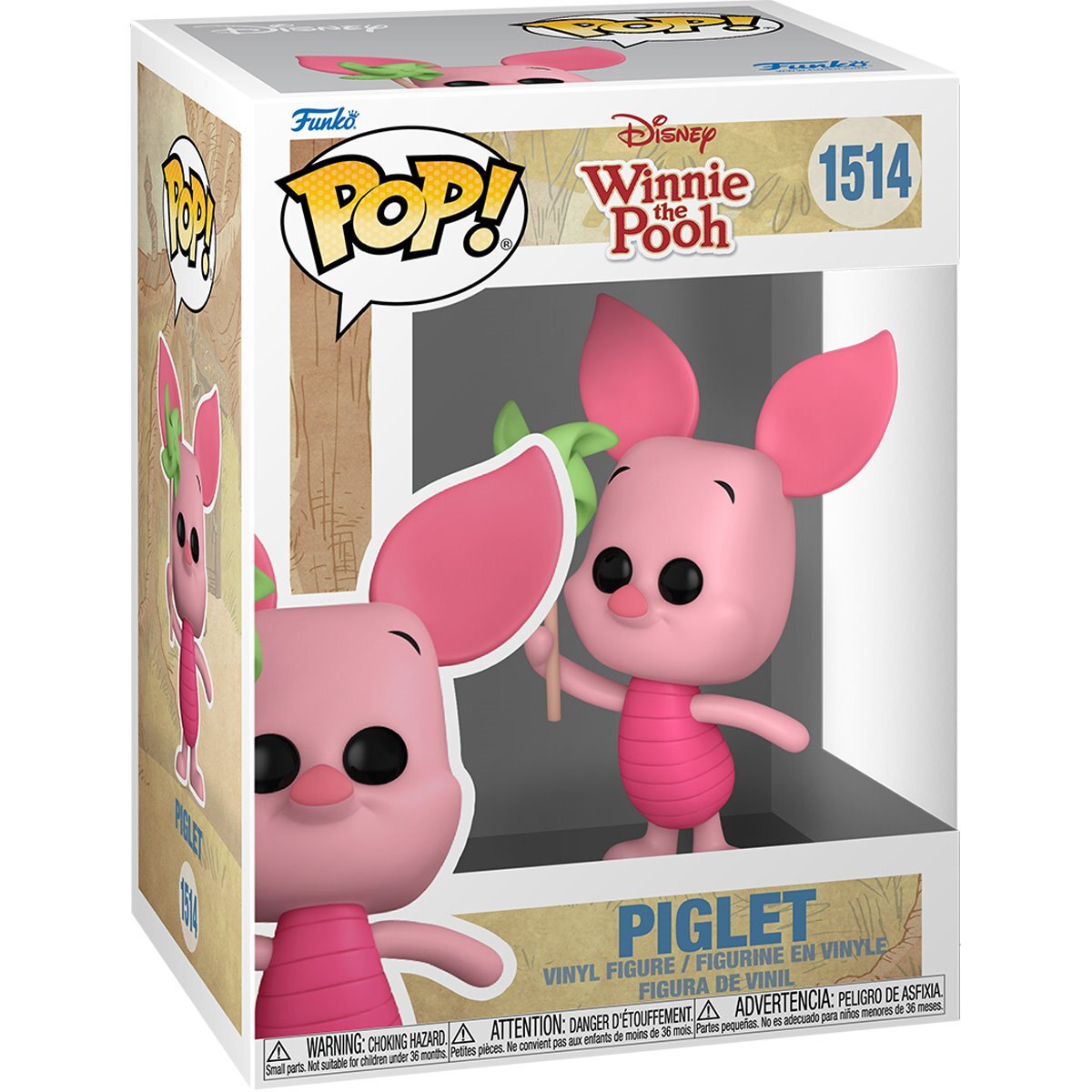Funko Pop Disney: Winnie The Pooh Puerquito con Reguilete image number null