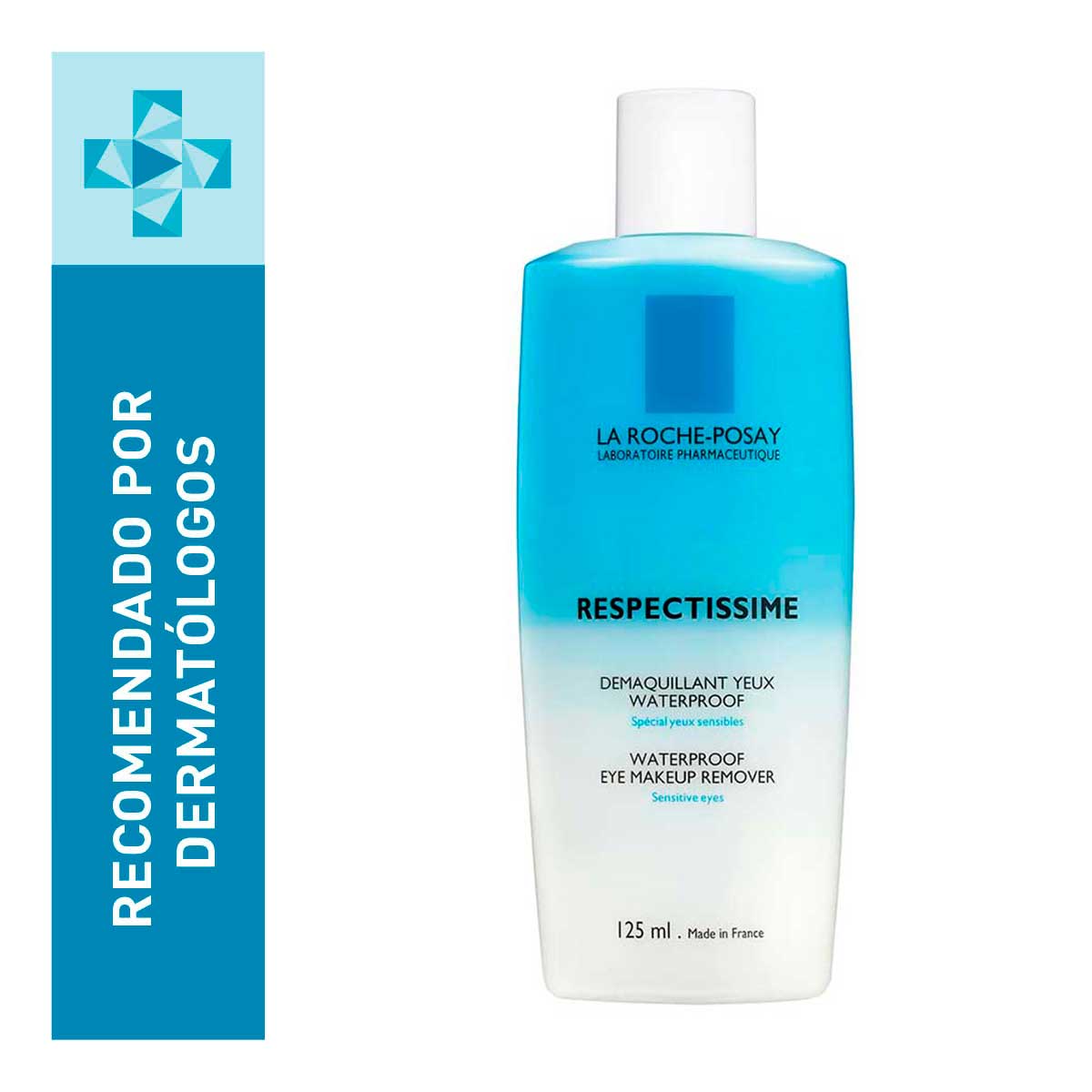 Desmaquillante Bifásico La Roche Posay Respectissime para Ojos Sensibles 125ml image number null