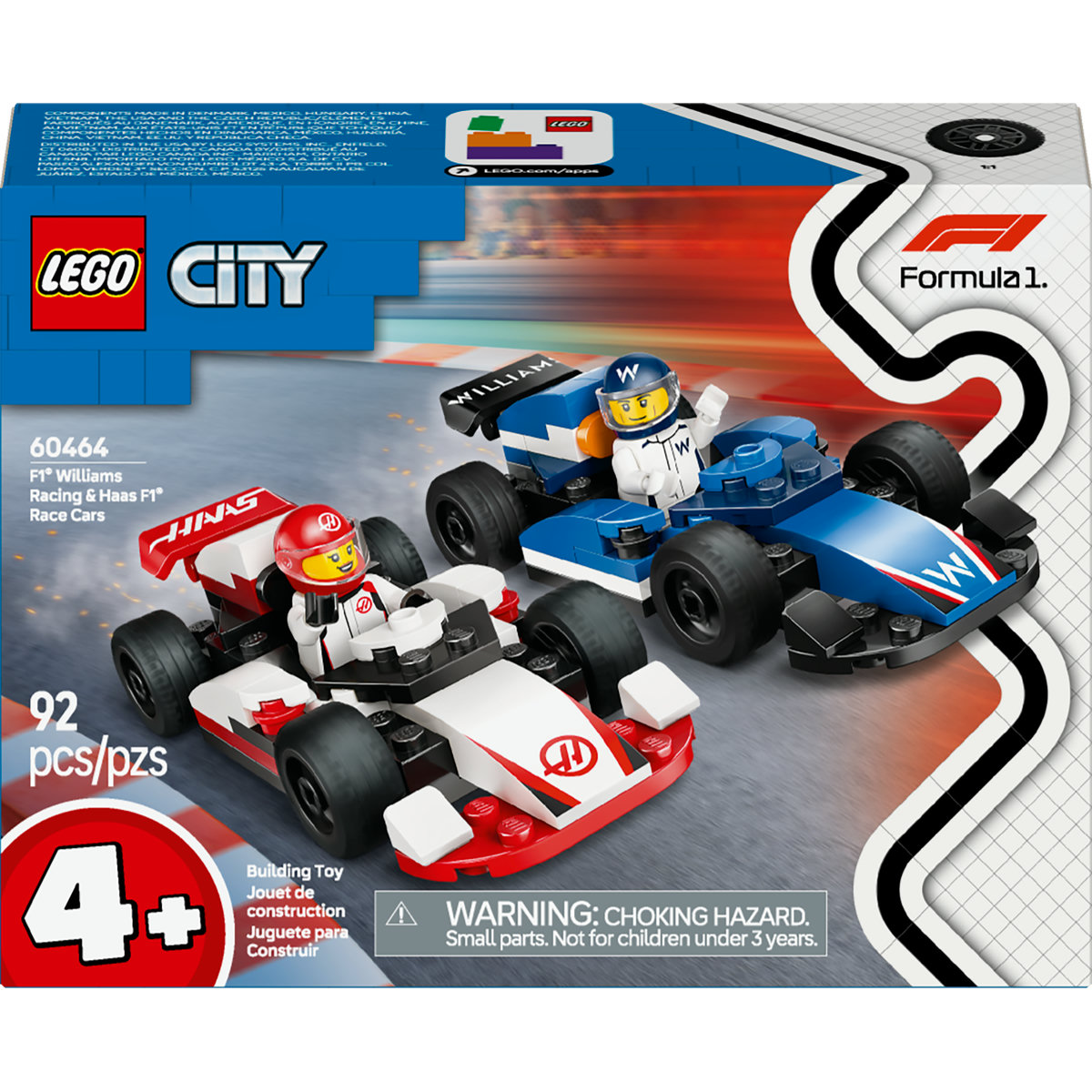 LEGO&reg; F1 Williams Racing & Autos de Carrera Haas F1 image number null