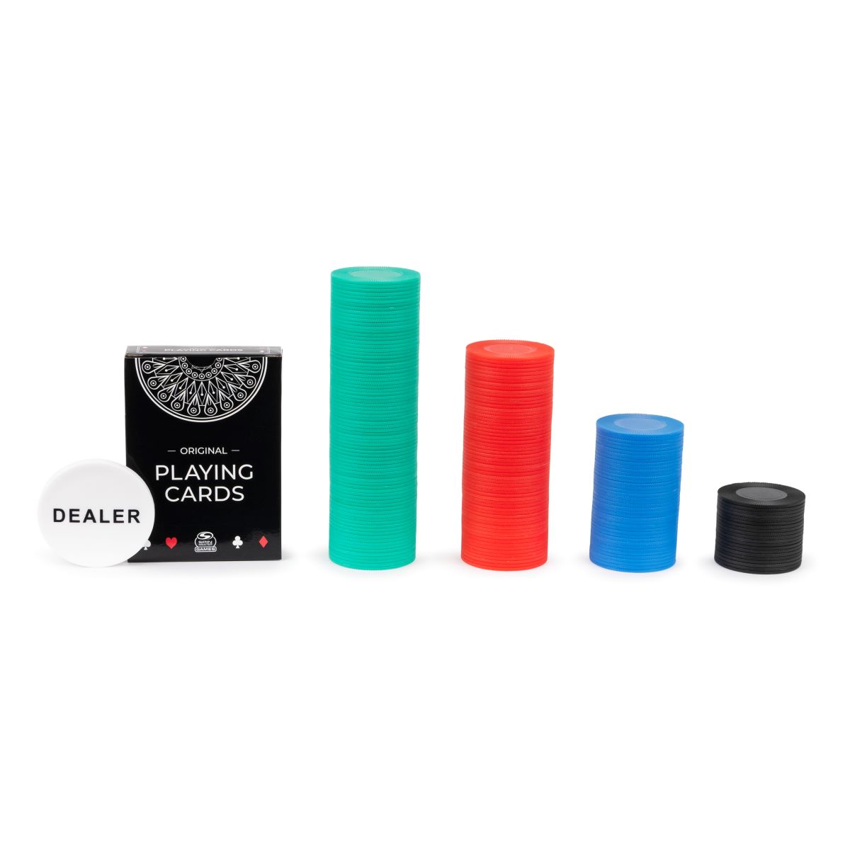 Set Poker 200 Fichas y Cartas Clásicos image number null