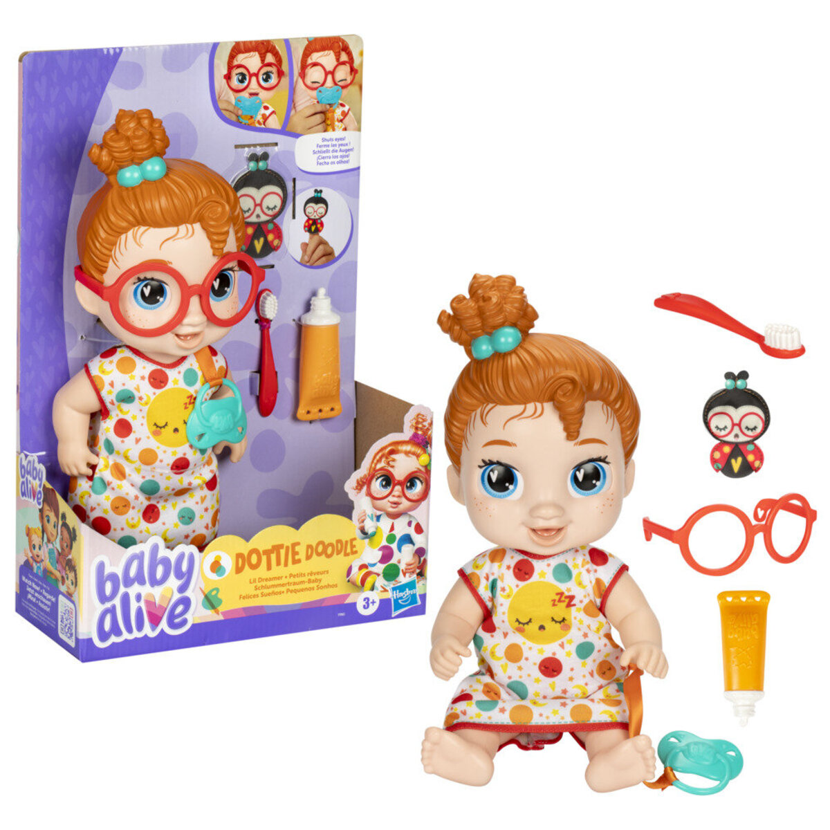 Muñeca Dottie Doodle Baby Alive Hasbro image number null