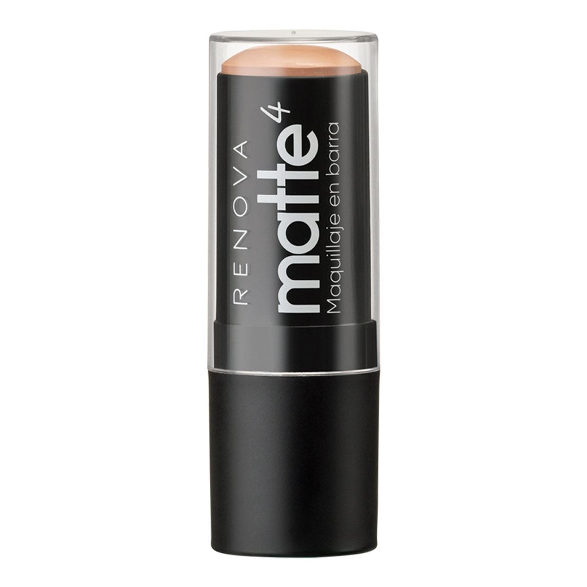 Base De Maquillaje En Barra 4 En 1 Matte 4 Beige Rosado Renova image number null