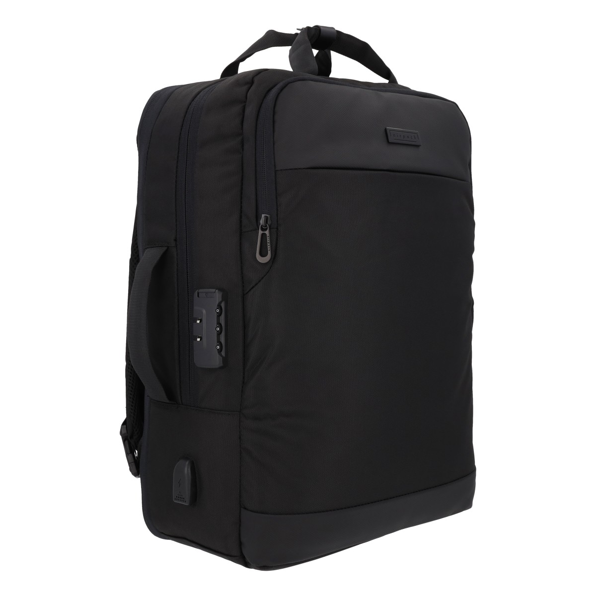 Backpack Negro Ejecutivo para Laptop 15.6 Airpack" image number null