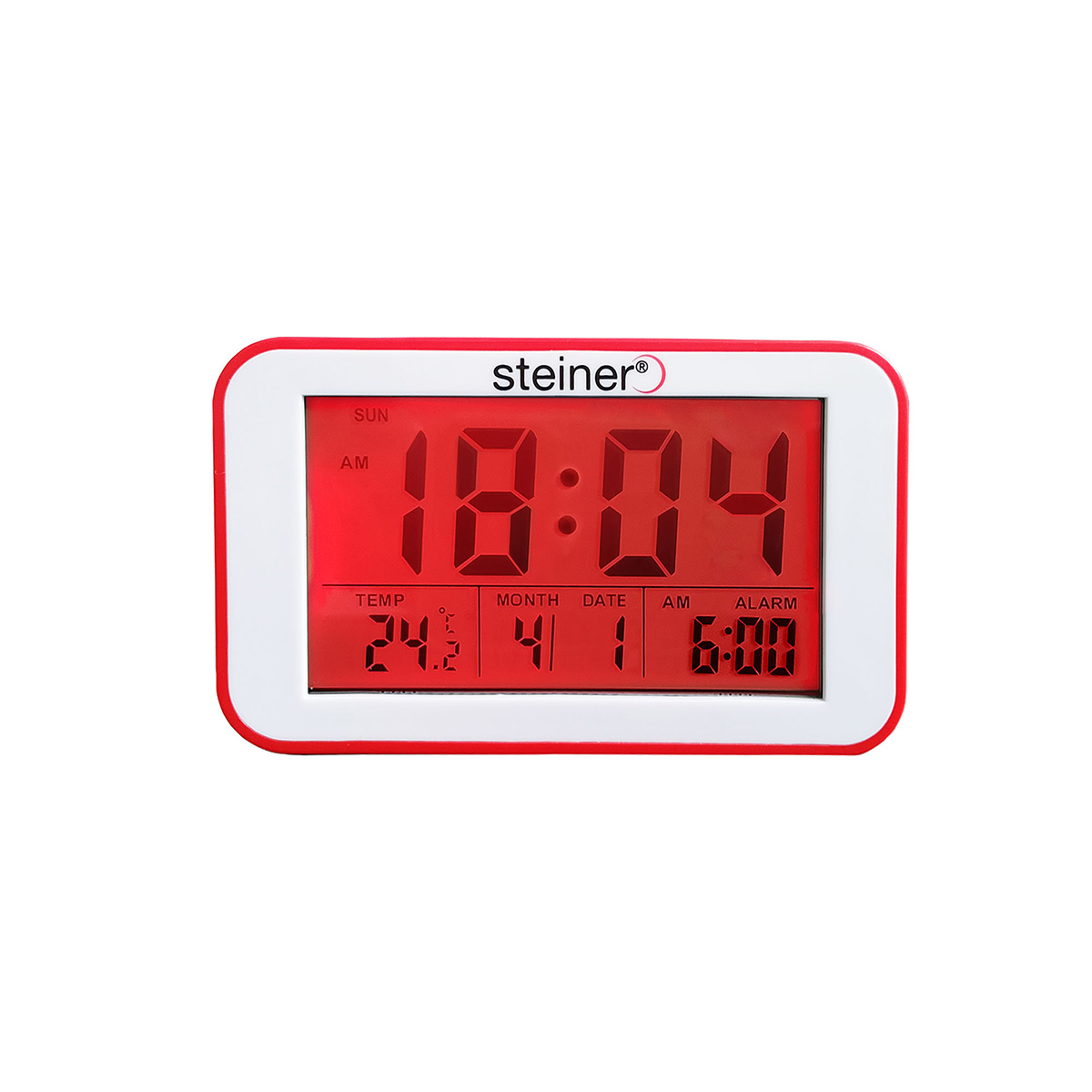 Reloj Despertador L12002RD Steiner image number null
