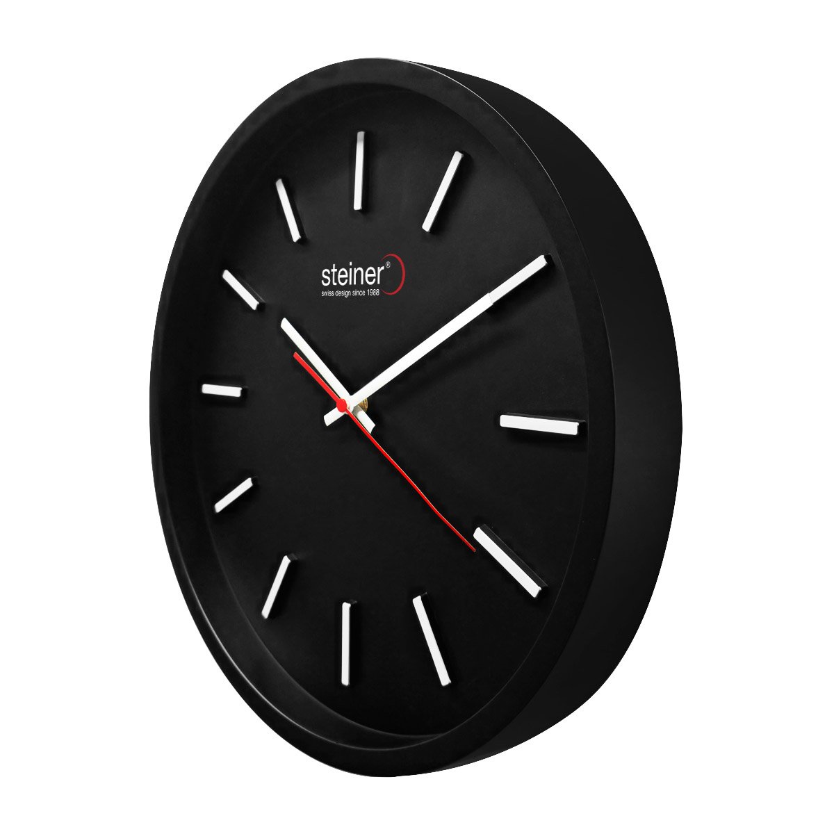 Reloj de Pared Steiner Color Negro STWA25-3456BK image number null