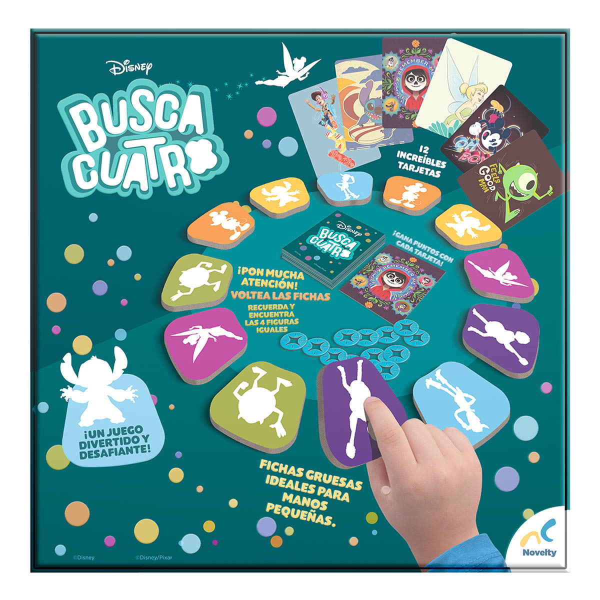 Juegos de Memoria Disney Busca Cuatro image number null