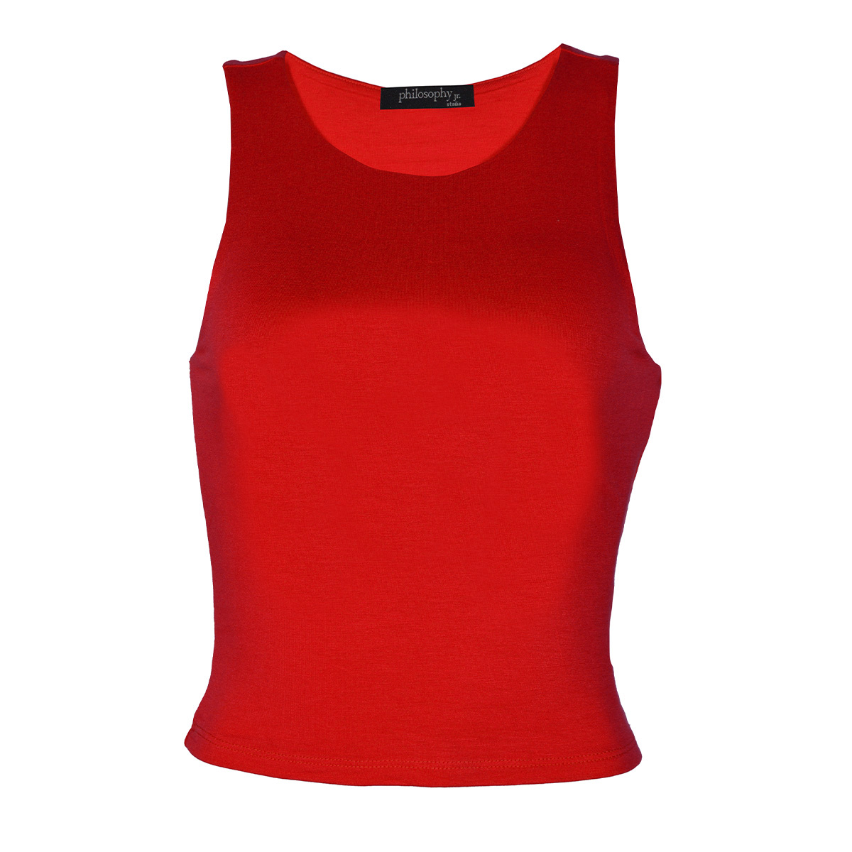 Playera Lisa Philosophy Talla Mediana Color Rojo para Mujer image number null