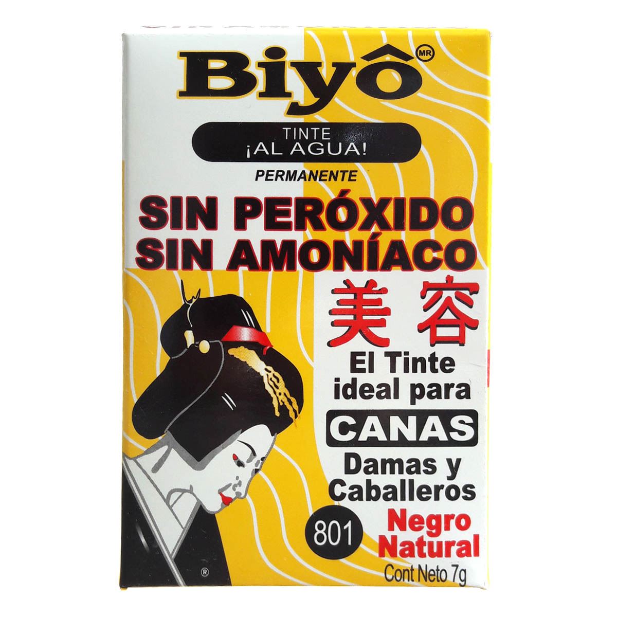 Tinte Biyo Negro Natural 801 7 gr image number null