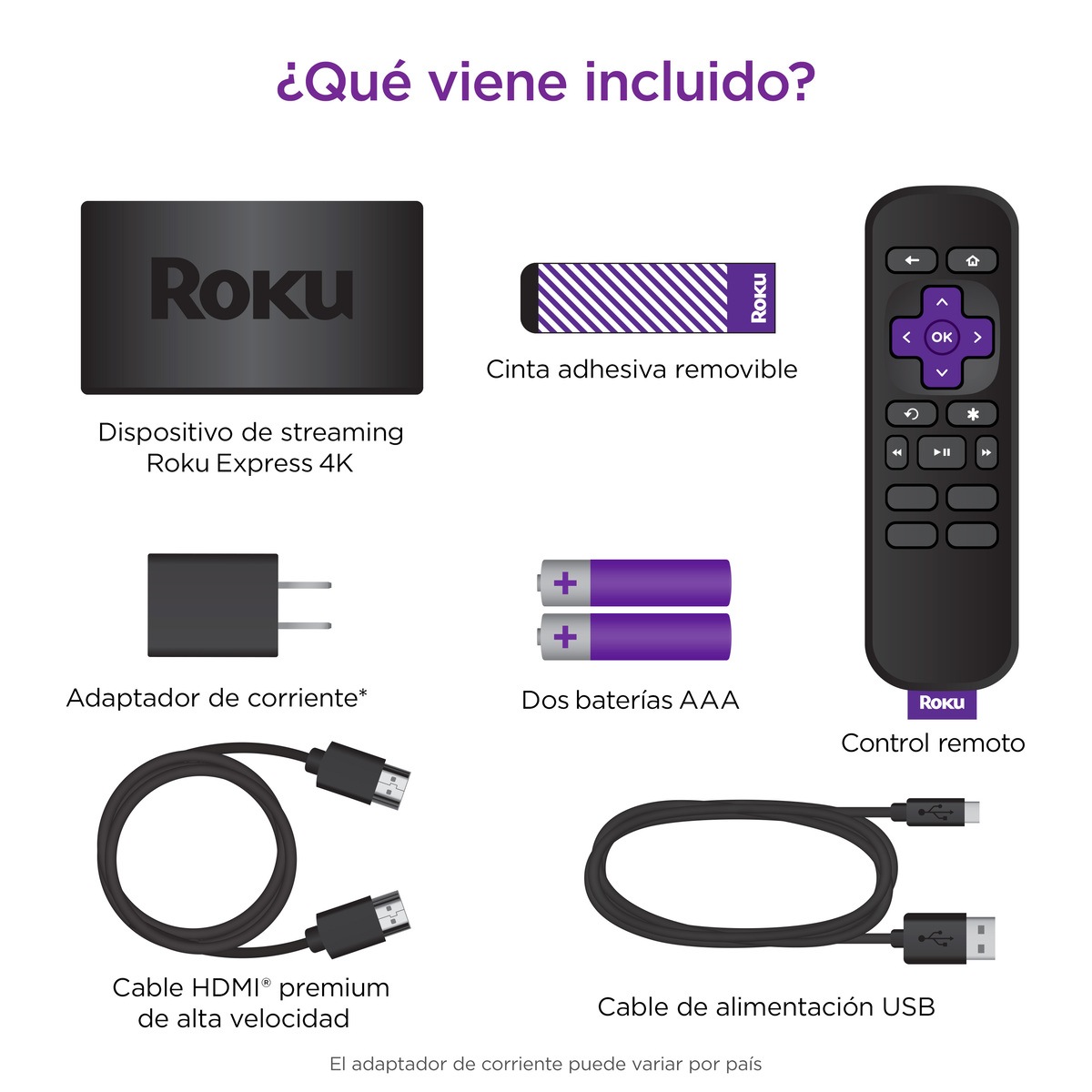 Dispositivo Roku Express 4K image number null