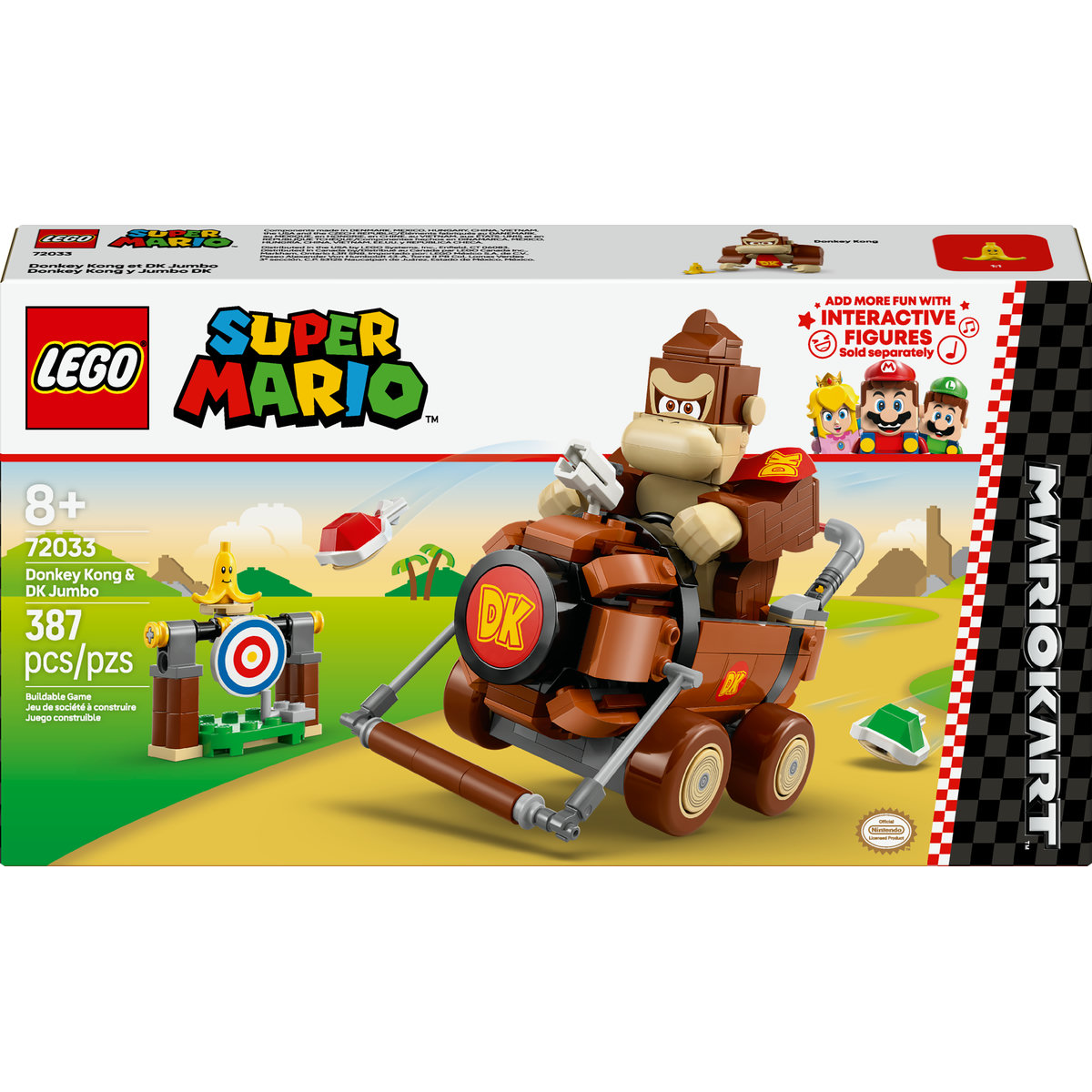 LEGO® Mario Kart™: Donkey Kong y Jumbo DK image number null