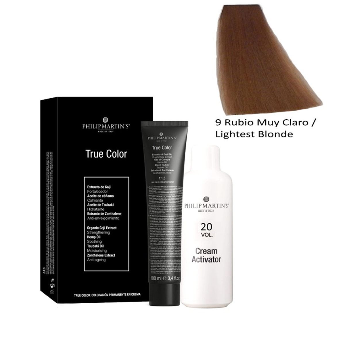PHILIP MARTINS True Color # 9.0 Rubio Muy Claro - Tinte image number null