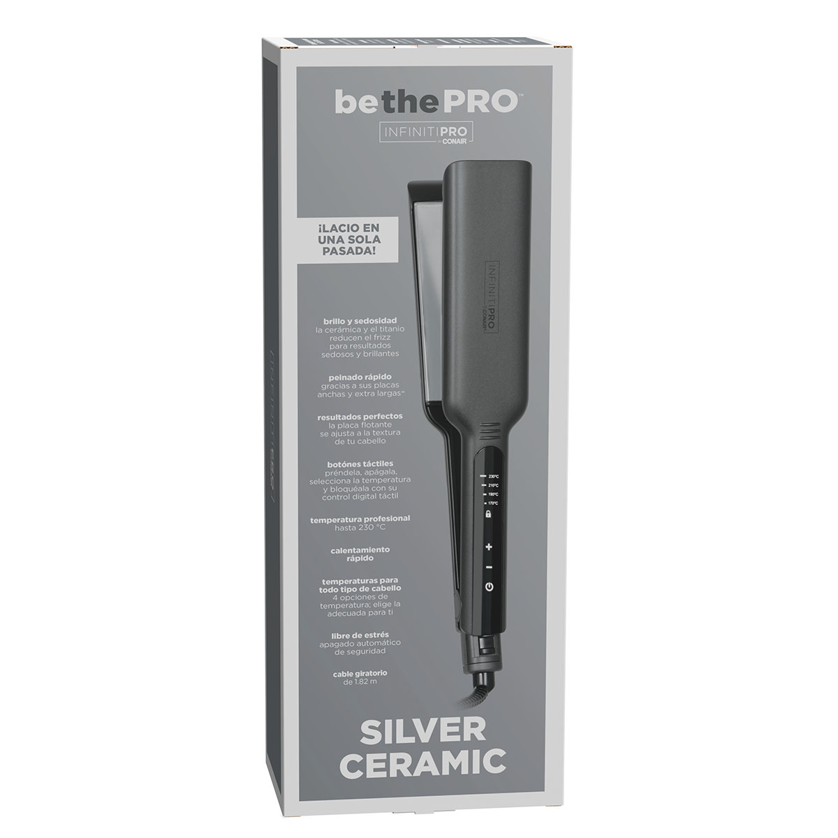 Alaciadora Control Touch Placas Anchas Conair image number null