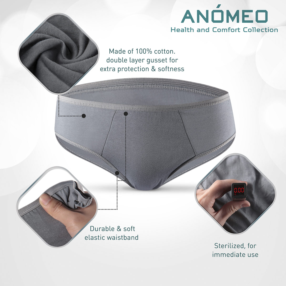 Calzoncillos Hospital para Hombre L Anomeo image number null