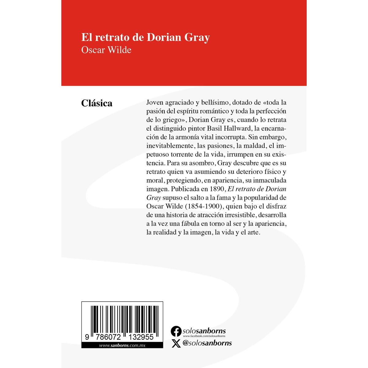 El Retrato de Dorian Grey, edici&oacute;n Sanborns image number null