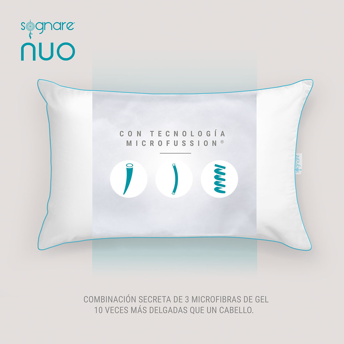 Almohadas Sognare Nuo 4 Pack image number null