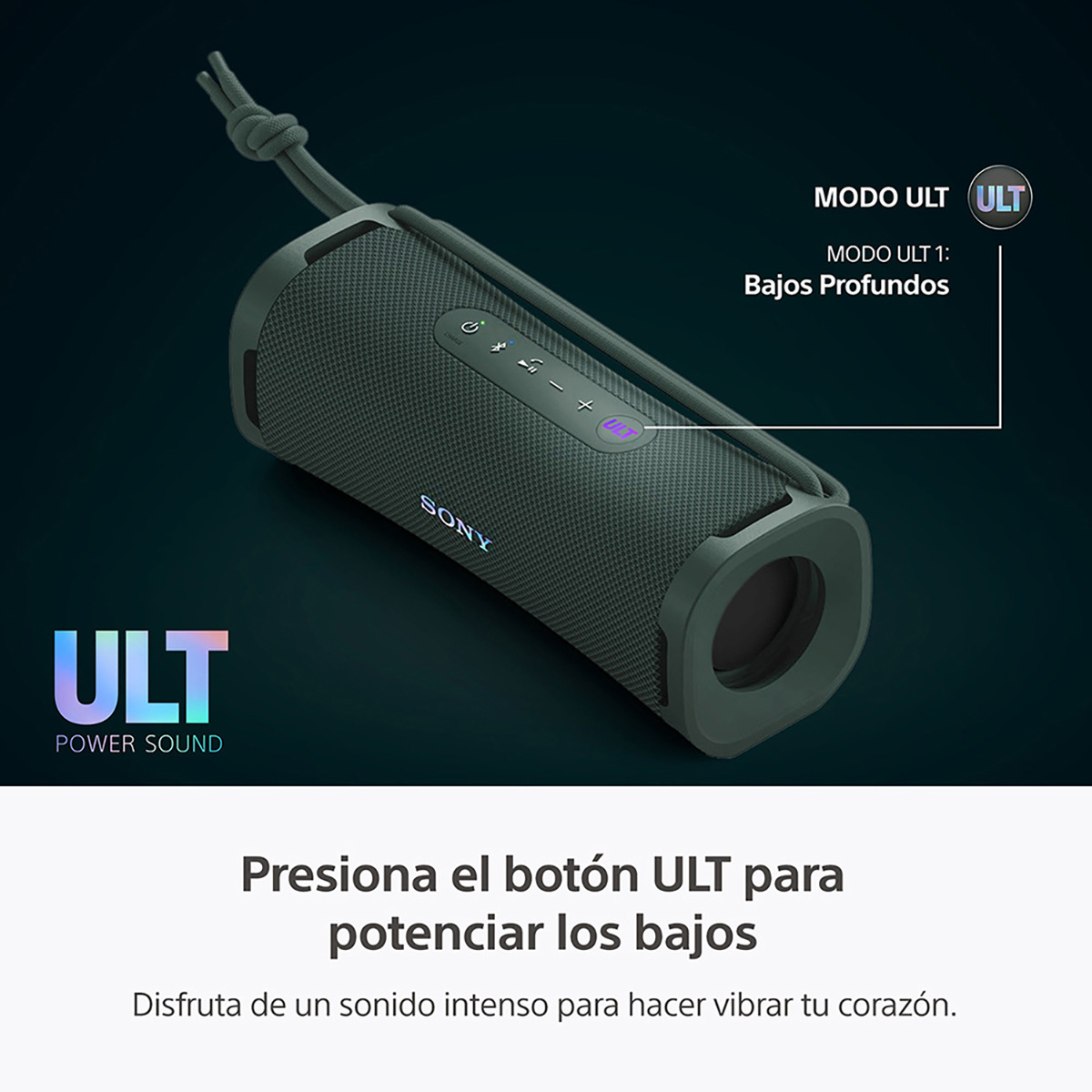 Bocina Bluetooth Sony Ult Field 1 Gris image number null