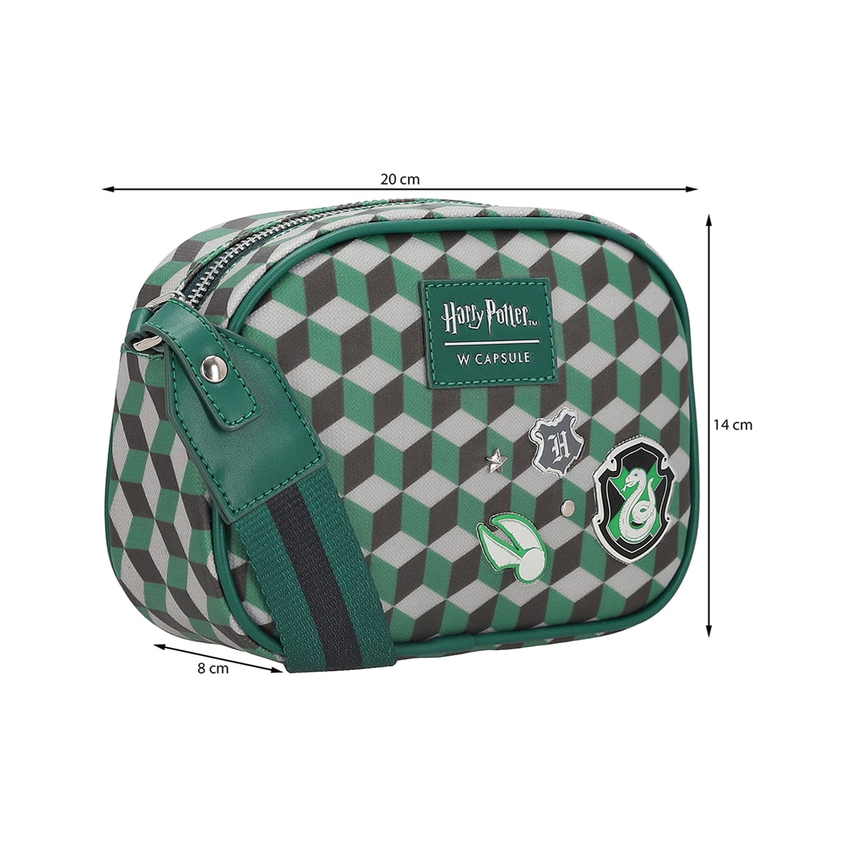 Bolsa Crossbody W Capsule Verde para Mujer image number null