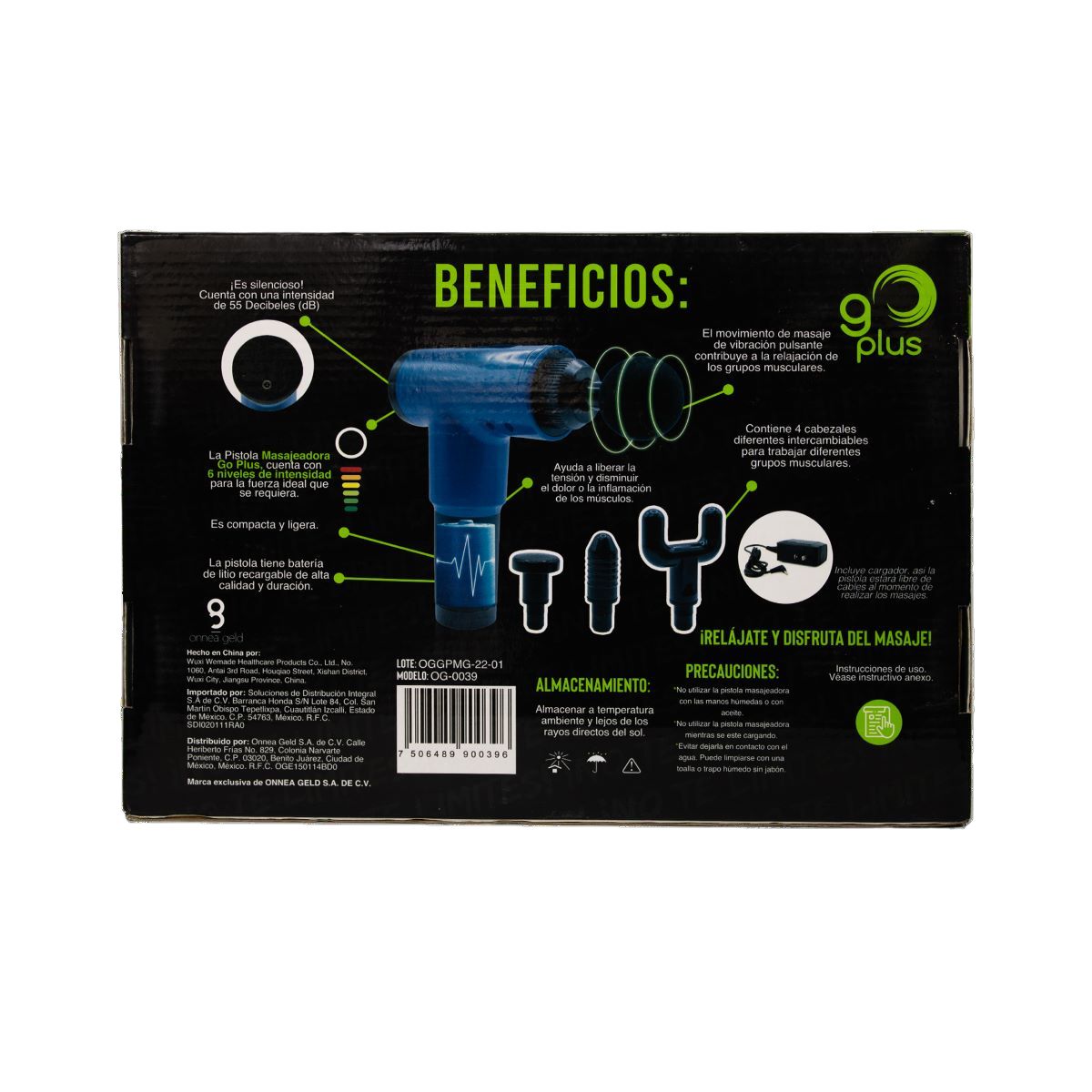 Massage Gun Go Plus image number null