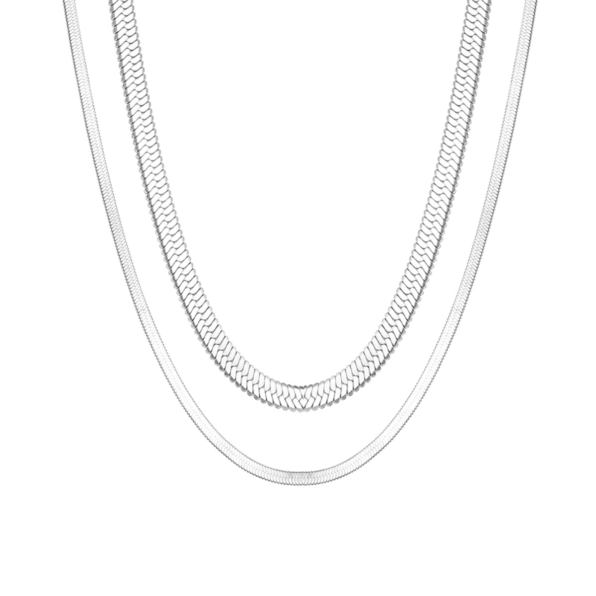 Collar Plateado Lee Cooper Dama image number null