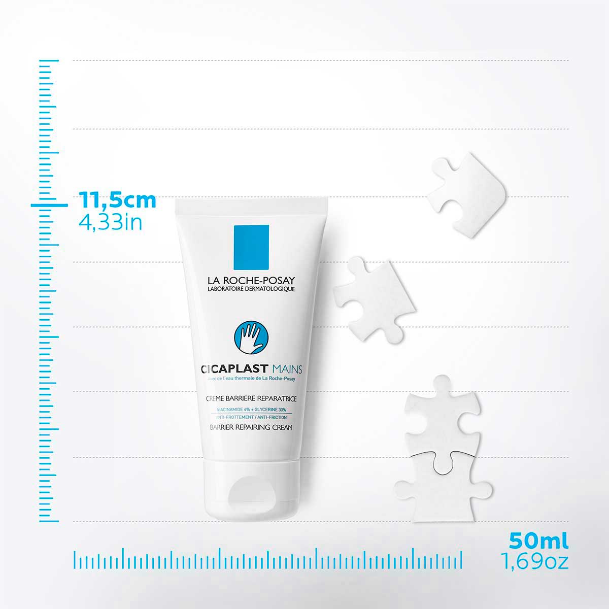 La Roche Posay Cicpaplast Manos Crema Multireparadora Para Manos 50Ml image number null