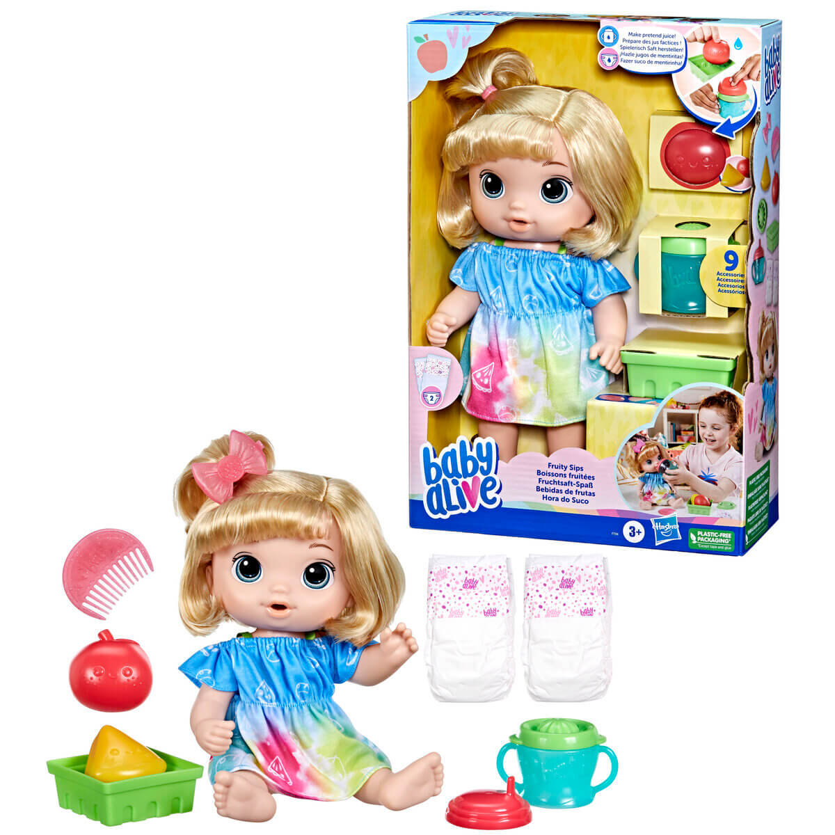 Baby Alive Bebidas de Frutas image number null