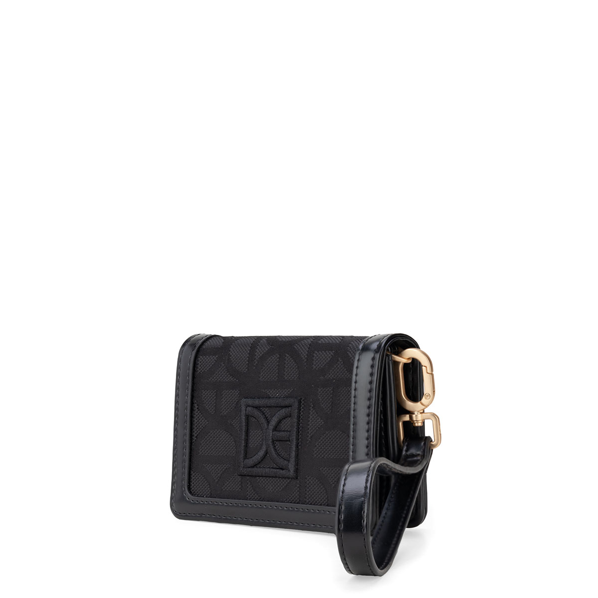 Billetera Flap Cloe Color Negro para Mujer image number null