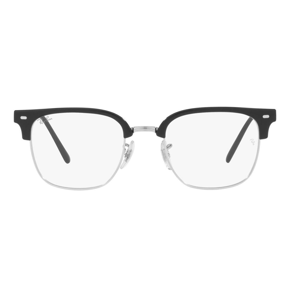 Armaz&oacute;n Ray-Ban New Clubmaster en Pl&aacute;stico Plata image number null