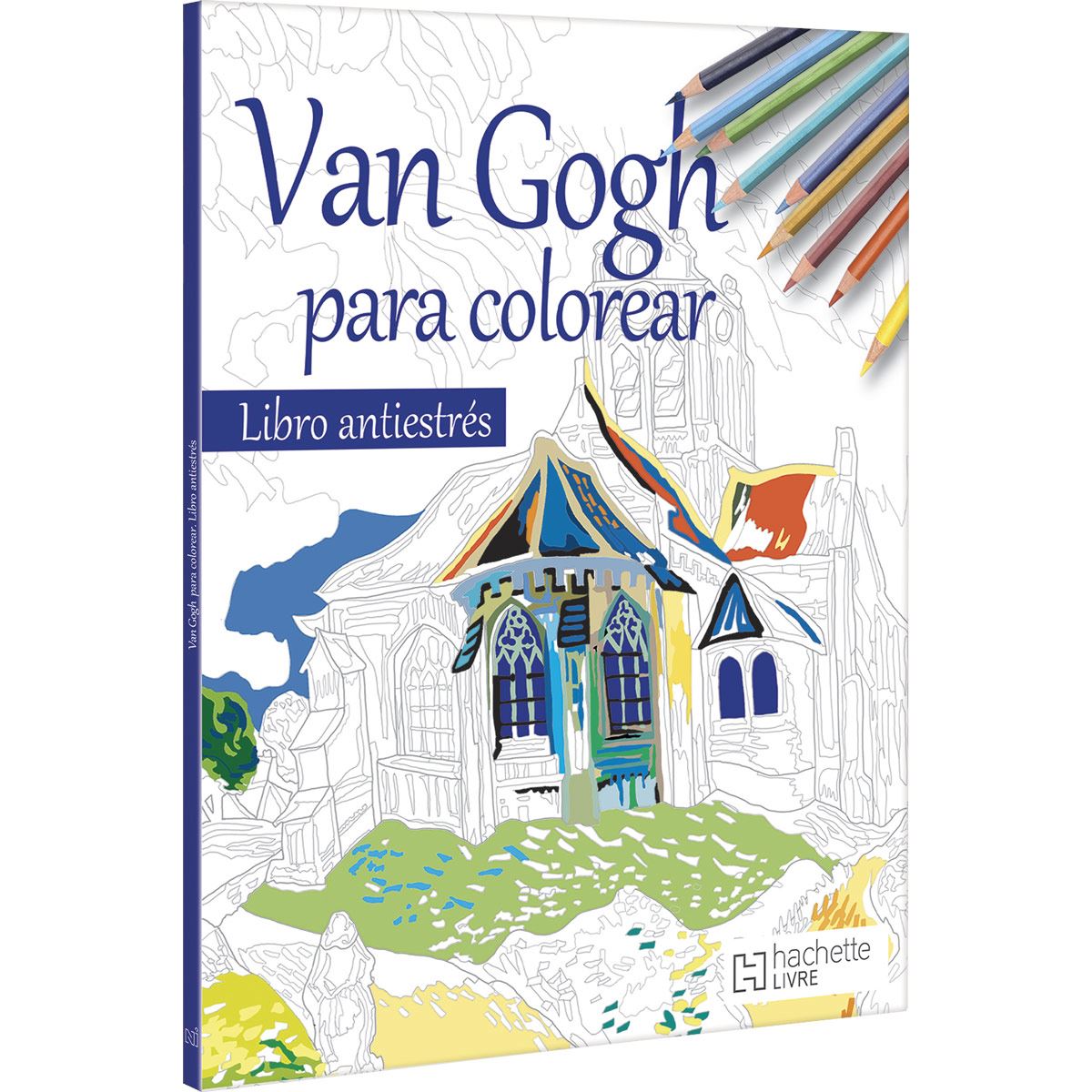 Van Gogh para colorear image number null