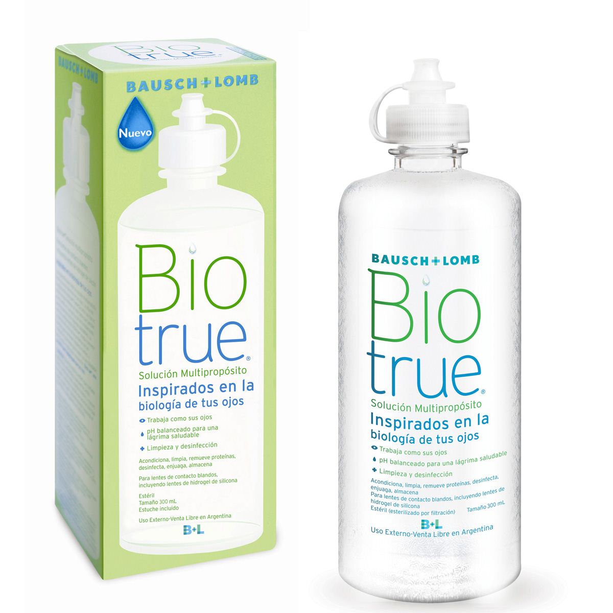 Soluci&oacute;n BioTrue Multiprop&oacute;sito Bausch & Lomb image number null