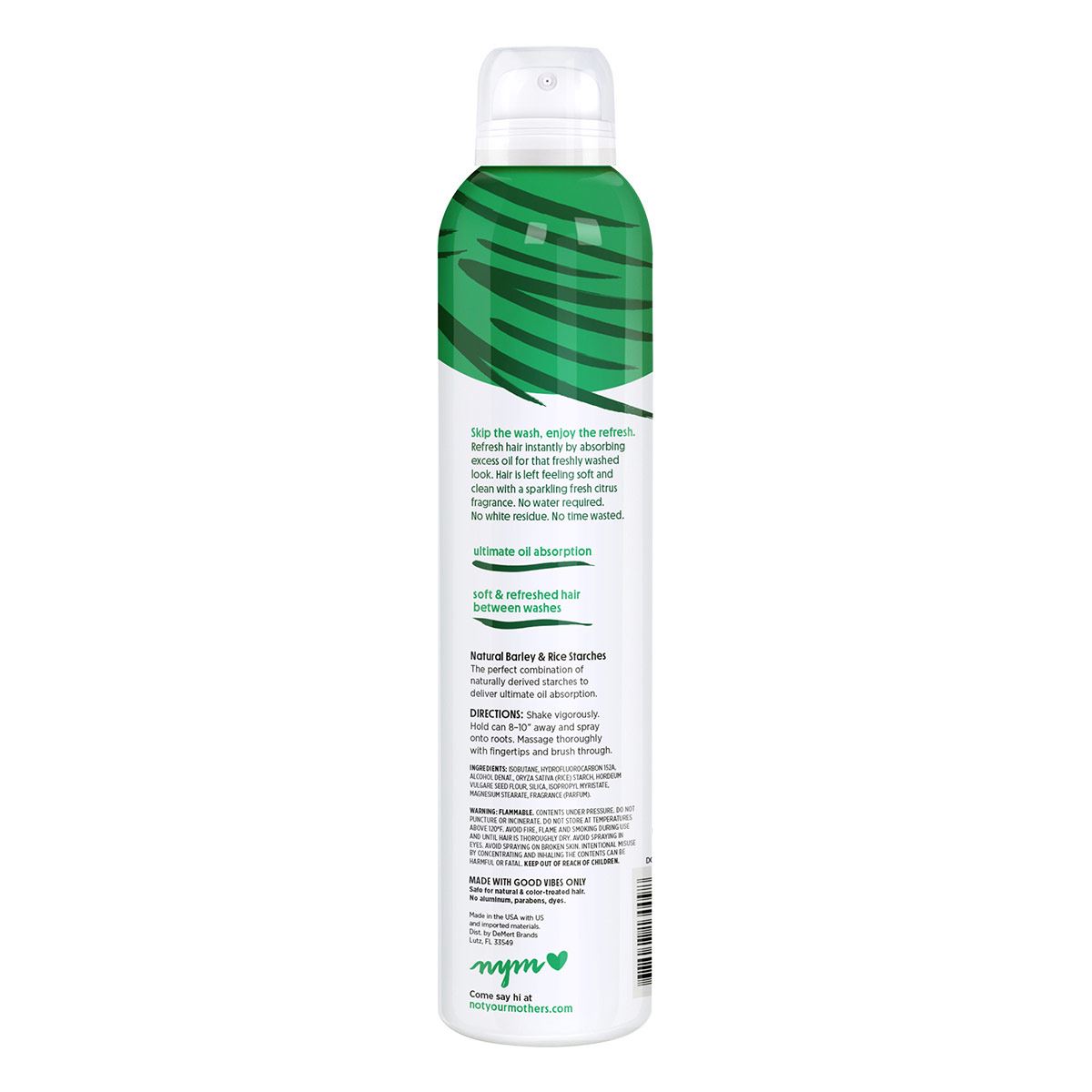Shampoo en Seco Not Your Mothers Clean Freak 198g image number null