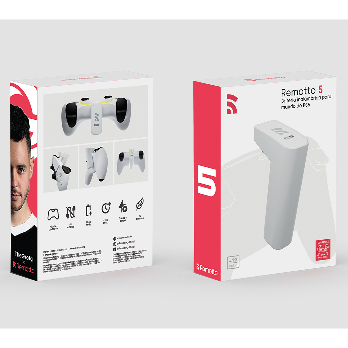 Batería Recargable Remotto PS5 image number null