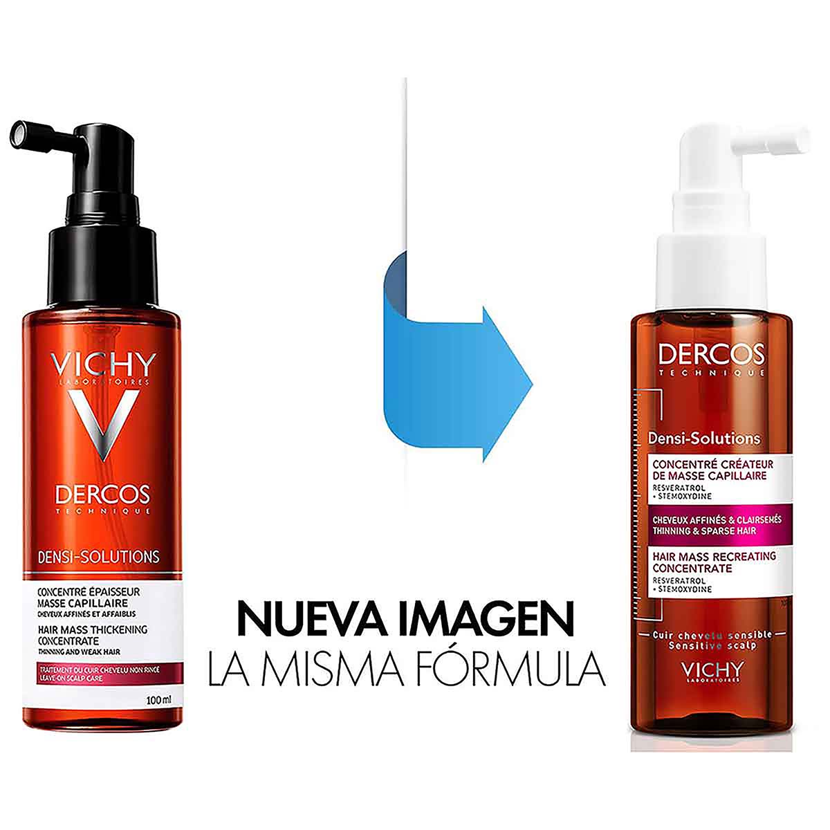 Vichy Dercos Densi-Solutions Loci&oacute;n Tratamiento Capilar 100ml image number null