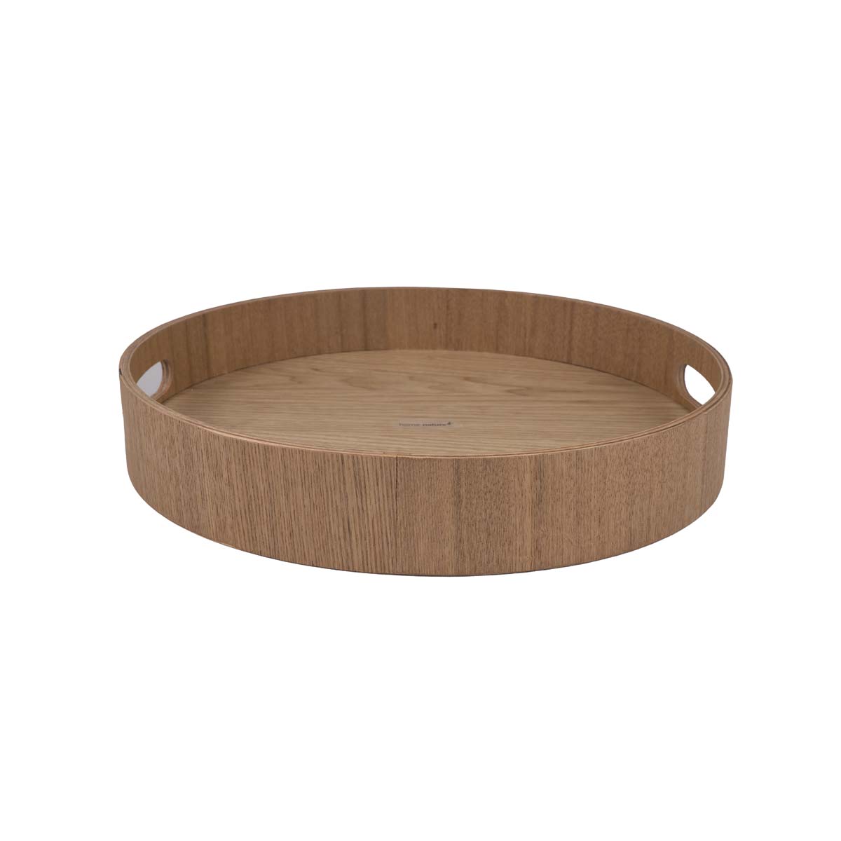 Home Nature Charola De Madera Redonda 30*5 Cm image number null