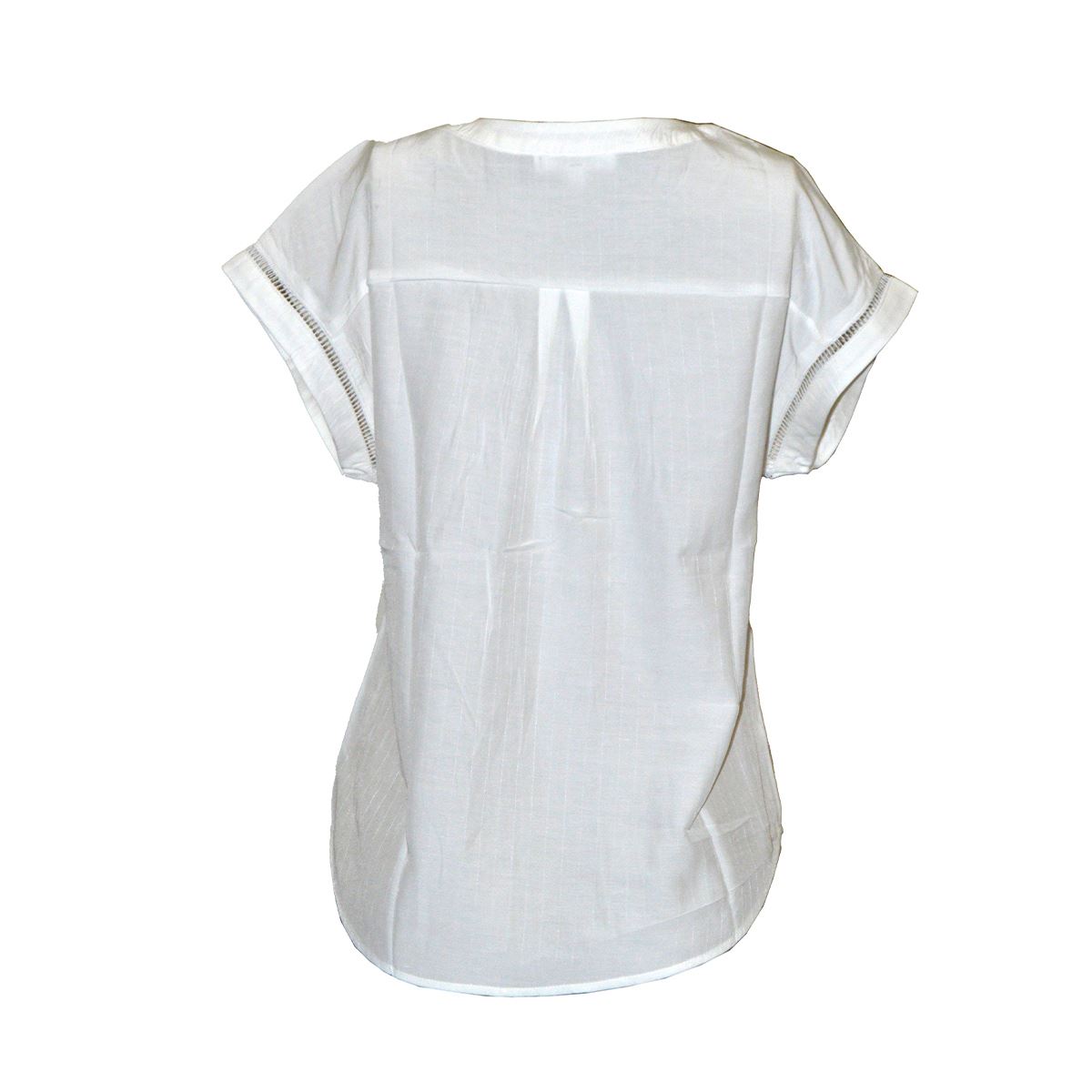 Blusa lisa con aplicaciones de encaje para mujer Philosophy Jr Talla  Chica image number null