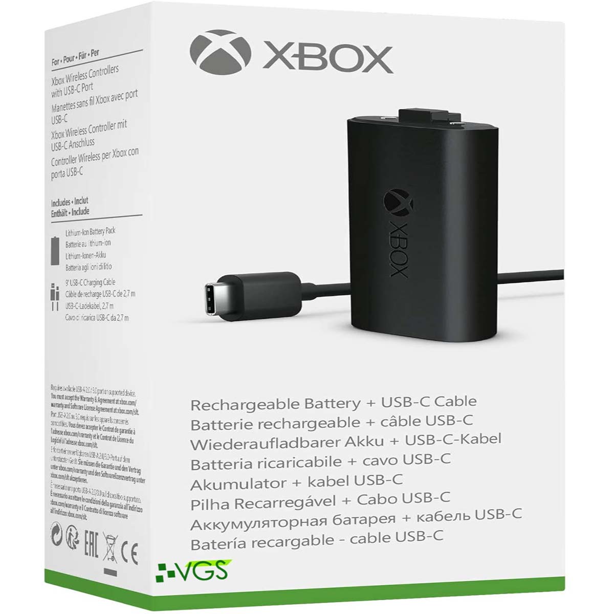 Xbox Series X Play & Charge (Batería Recargable) image number null