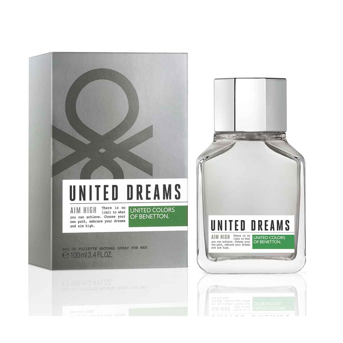 Fragancia para Caballero Benetton United Dreams Aim High EDT 100 ml image number null