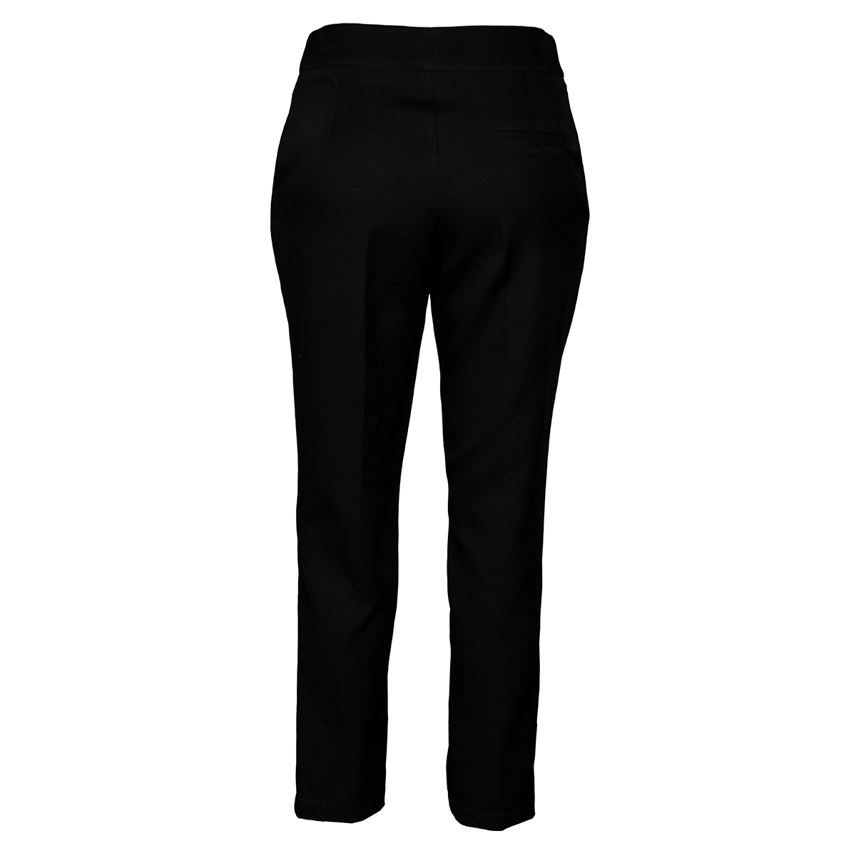 Pantal&oacute;n Liso Recto con Bolsillos Philosophy Color Negro Talla Grande para Mujer image number null