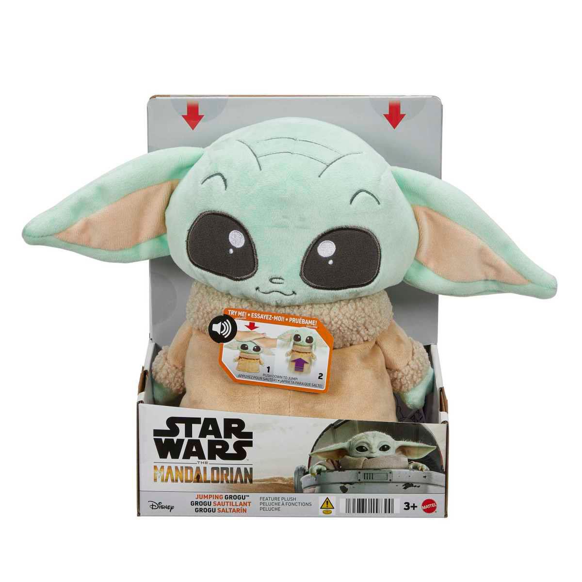 Peluche Grogu Saltar&iacute;n image number null