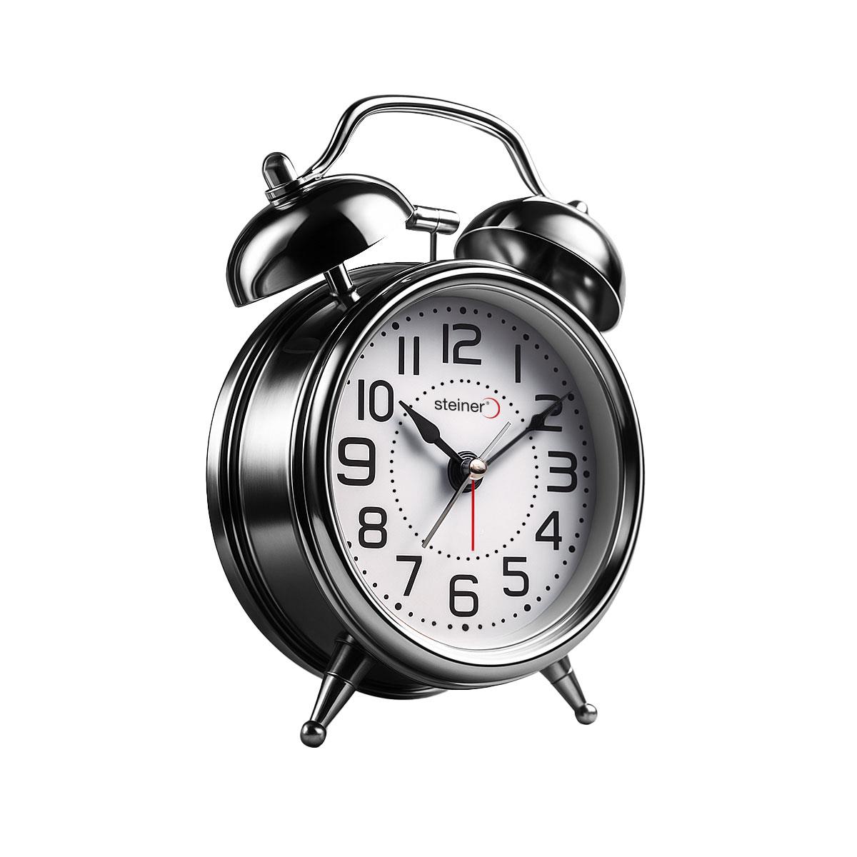 Reloj Steiner Despertador An&aacute;logo Tb07084Slv image number null