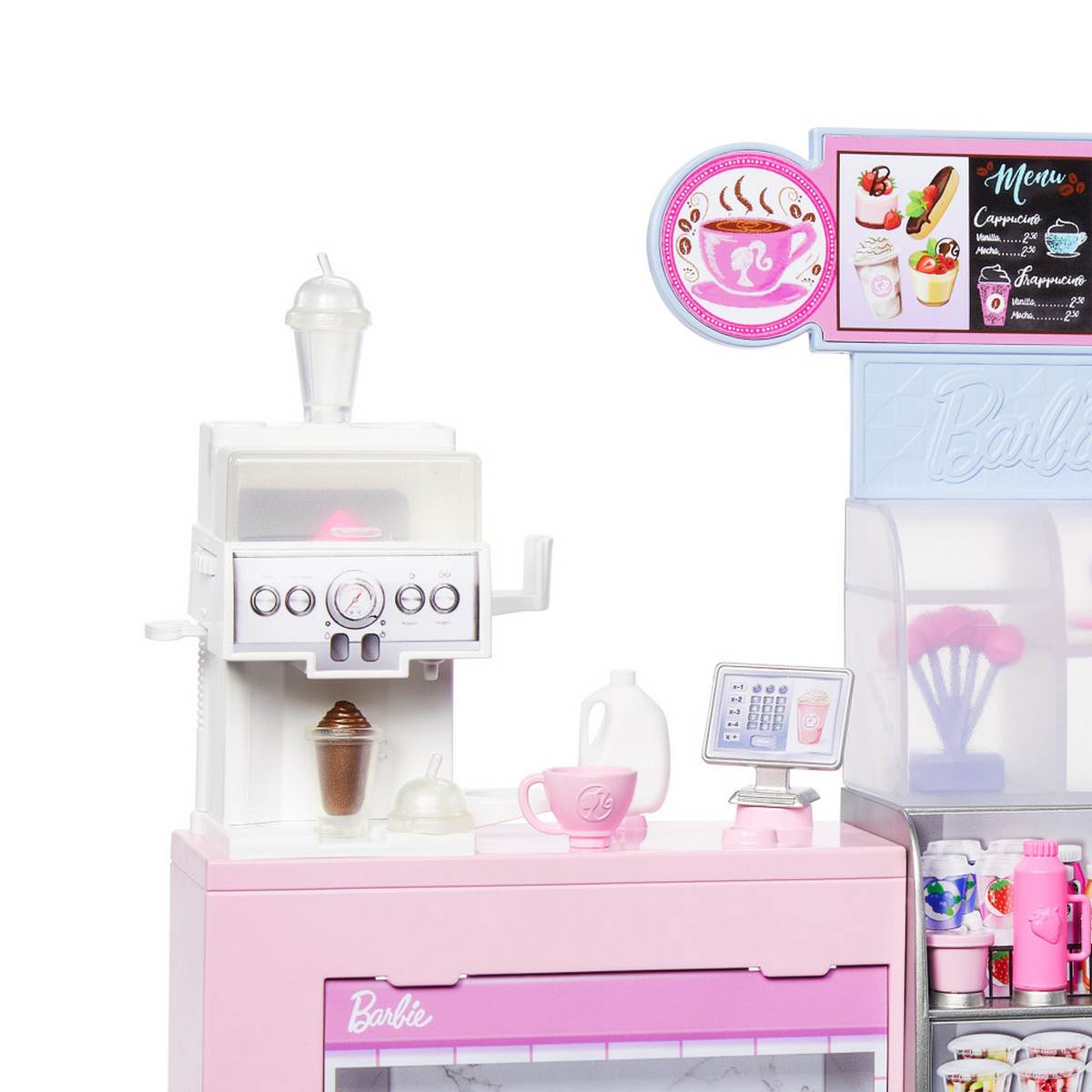Set de Juego Diversi&oacute;n en la Cafeter&iacute;a Barbie Profesiones image number null